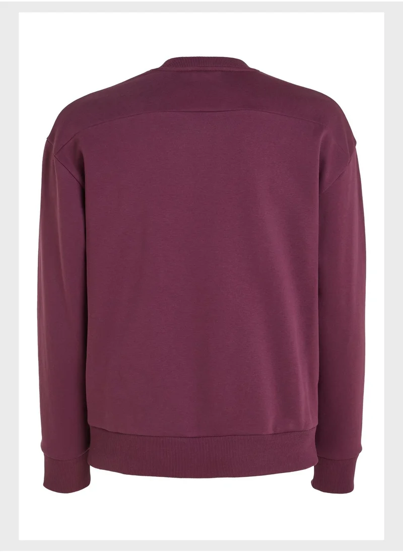CALVIN KLEIN Logo Crew Neck Sweatshirt