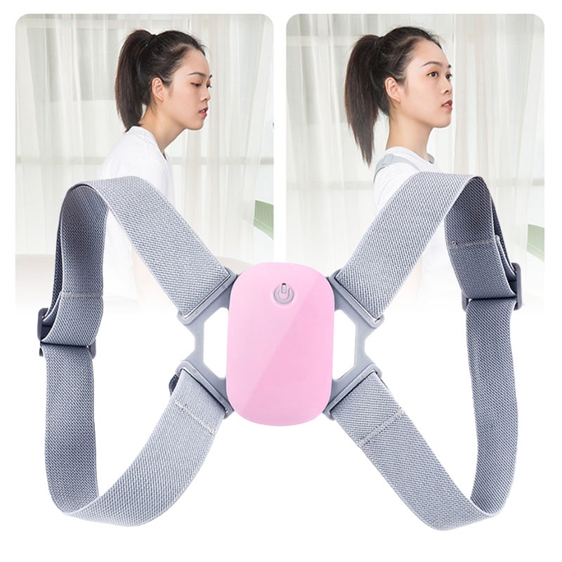 Smart Posture Corrector: Adjustable Nylon & ABS Material, Vibration Reminder - Ergonomic Comfortable Wear Back Brace for Adults, Kids, Home, Office & Daily Use - Image 5