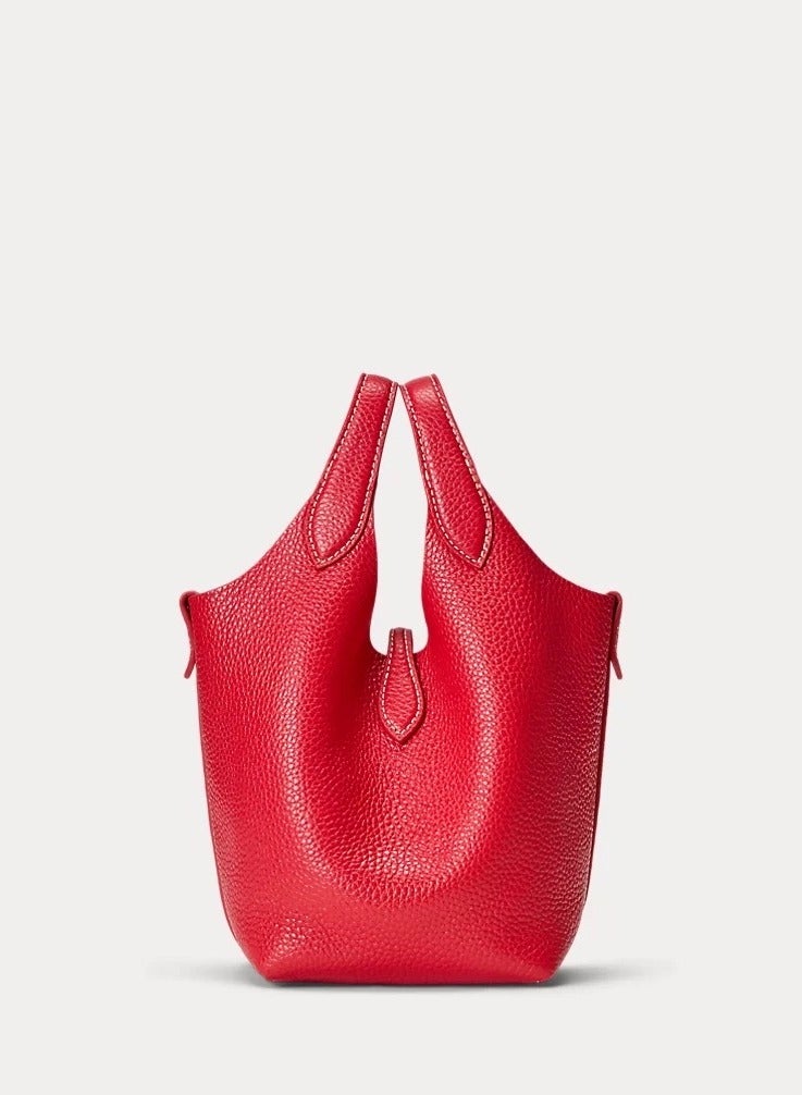 Ralph by Ralph Lauren ​حقيبة رالف لورين الجلدية اليدوية من تصميم رالف​ - Image 5