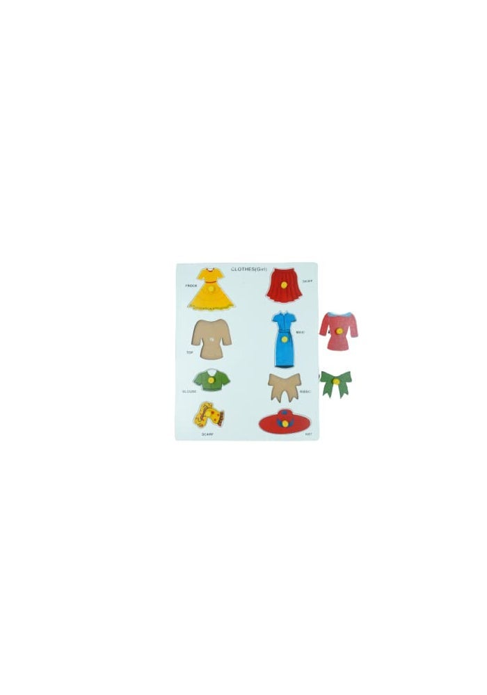 Tantrums Preschool Girl Dress Up Puzzle Set - Educational Toy for Creative Dress Up Learning - Image 2