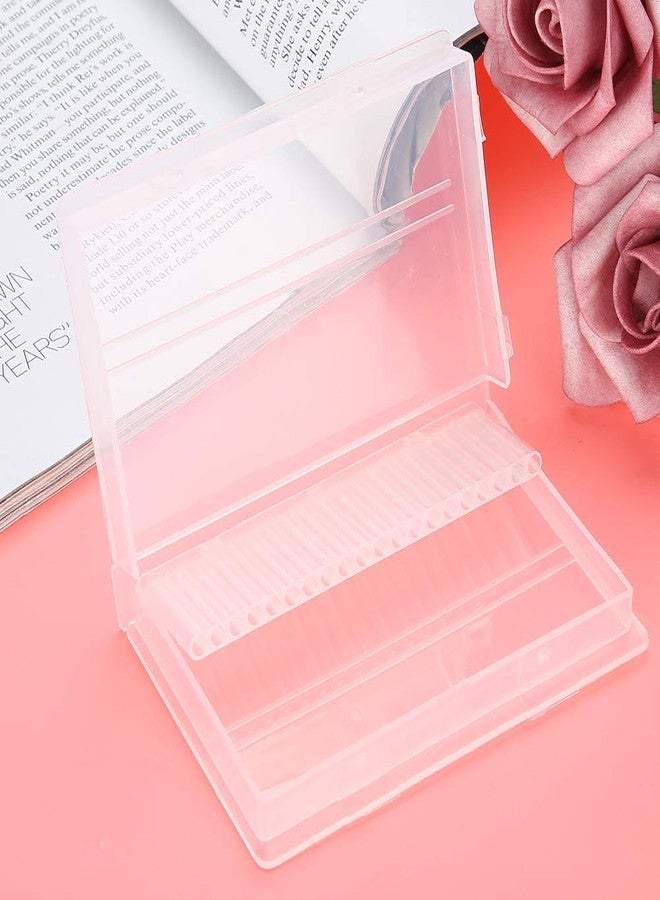TOPINCN 20 Slot Nail Art Bit Tool, Nail Art Polishing Drill Storage Box, Holder for Home & Salon - Image 5