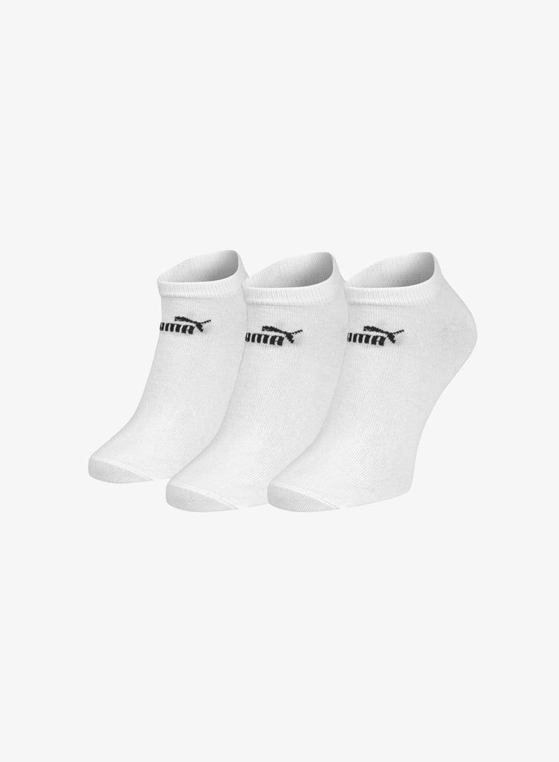 PUMA 3 Pack Plain Sneaker Socks - Image 1