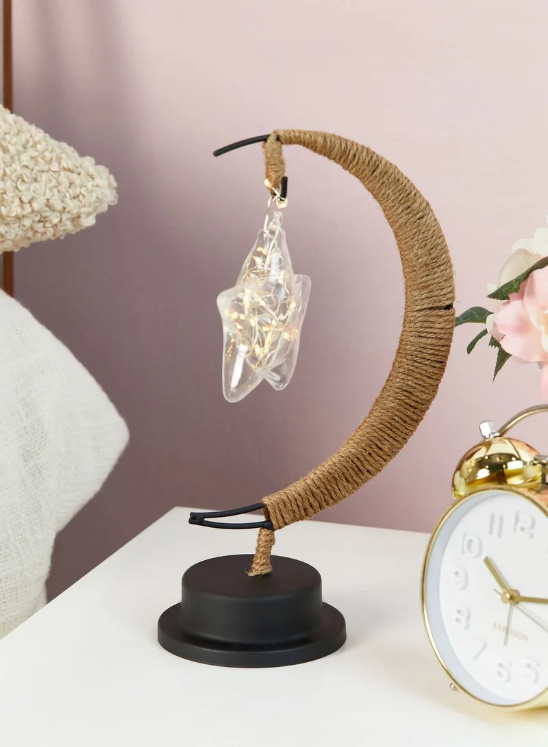 Nimah Rattan Moon Usb Lamp
