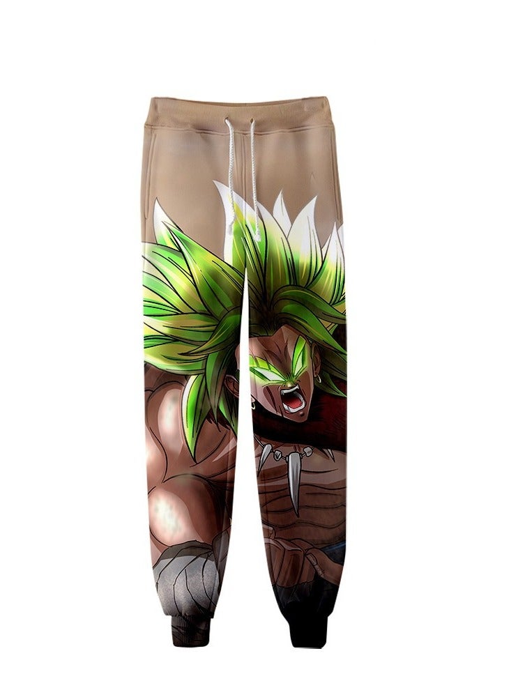 KUYING New Dragon Ball Casual Sports Tight Fit Ankle Pants  - Image 1