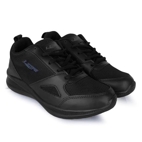 Lancer Mens WONDER-6-FBLK Black Running Shoe, 6 - Image 1