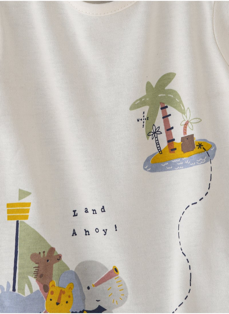JAM Boys' Short-Sleeve Cotton Tees for Spring & Summer | Playful Prints  - Image 3