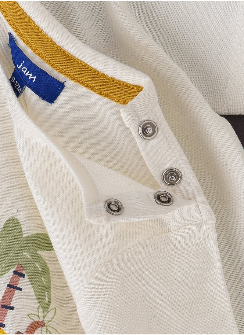 JAM Boys' Short-Sleeve Cotton Tees for Spring & Summer | Playful Prints  - Image 4
