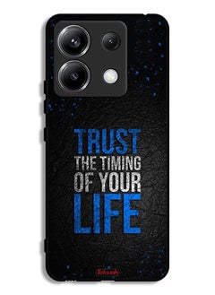 Tolwak Xiaomi Redmi Note 13 Pro 5G Protective Case Cover Trust The Timing Of Your Life  - Image 1