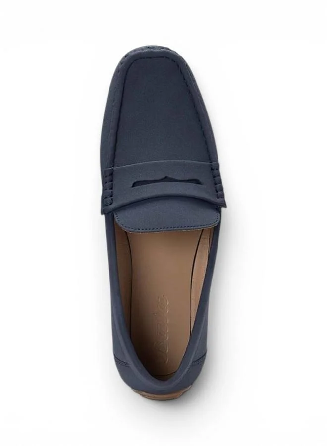 Bata Blue Classic Formal Slip-On Shoes for Men | Best Price UAE