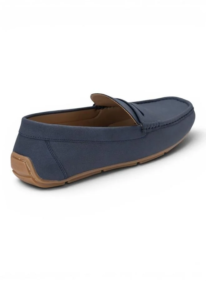 Bata Blue Classic Formal Slip-On Shoes for Men | Best Price UAE