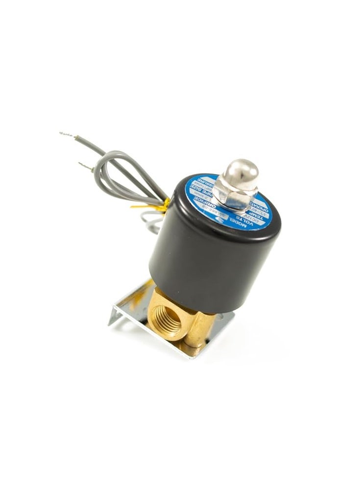 HornBlasters Brass 14 Air Valve 14 NPT 12V - Image 1