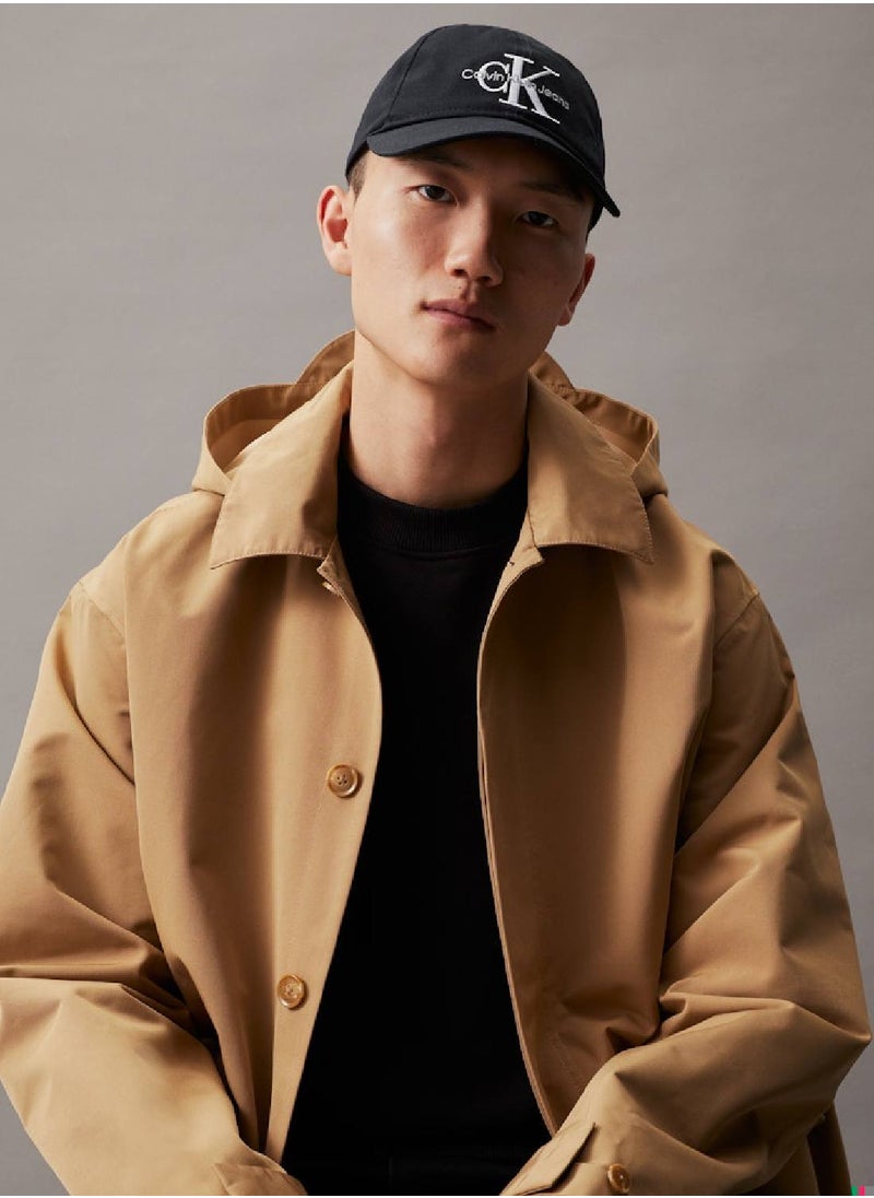 Calvin Klein Jeans Men's Twill Logo Cap - Cotton, Black  - Image 5