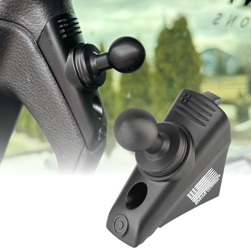 Bulletpoint Mounting Solutions A-Pillar Device Mount with 20mm Ball Compatible with 2018-2023 Jeep Wrangler JL & 2020-2023 Jeep Gladiator - Image 1
