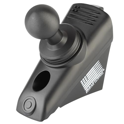 Bulletpoint Mounting Solutions A-Pillar Device Mount with 20mm Ball Compatible with 2018-2023 Jeep Wrangler JL & 2020-2023 Jeep Gladiator - Image 2