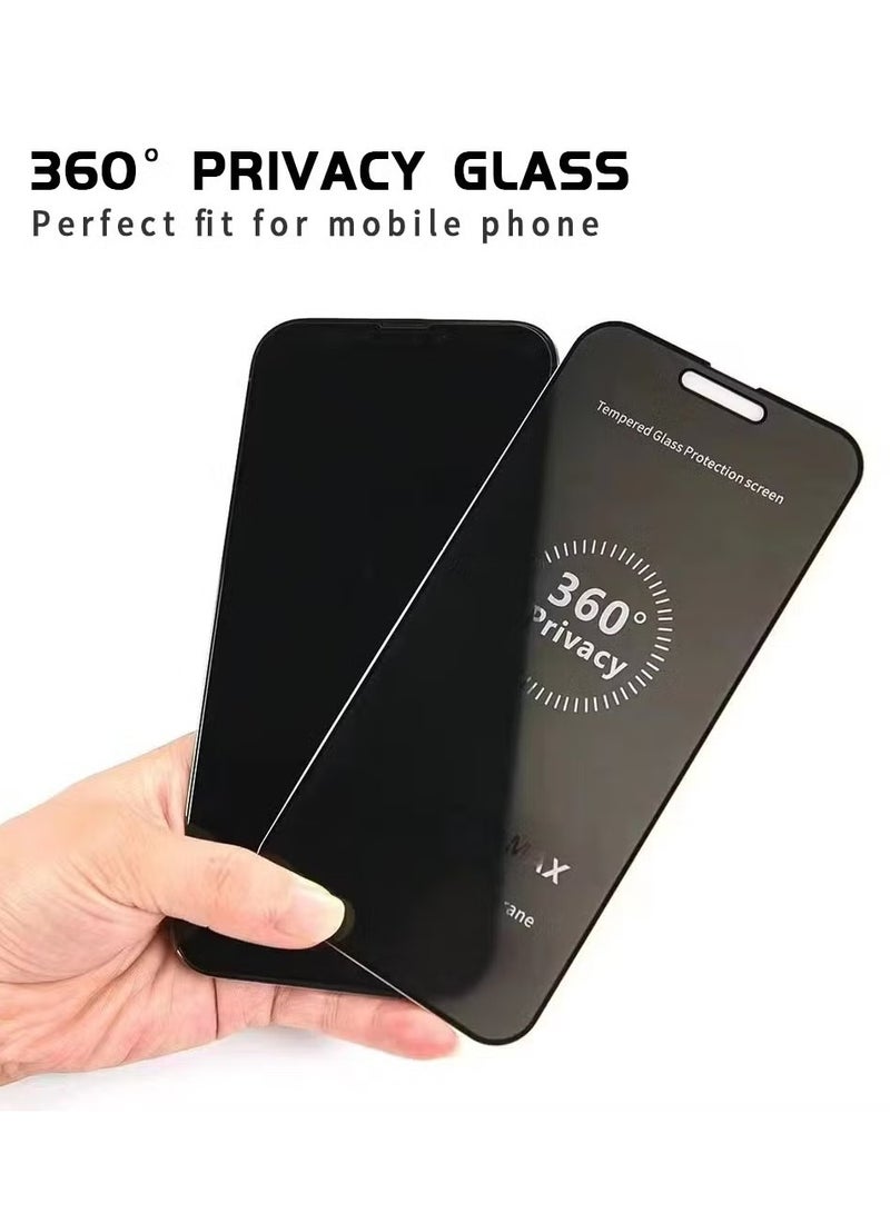 Privacy Tempered Glass Screen Protector For iPhone 12 / 12 Pro  - Image 3