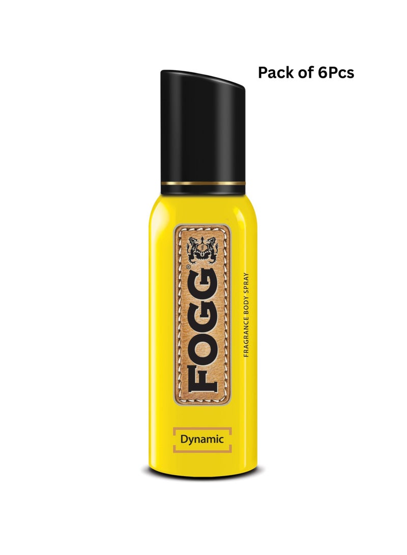 Fogg Deo (Dynamic) Fragrance Body Spray 120ml X 6Pcs - Image 1