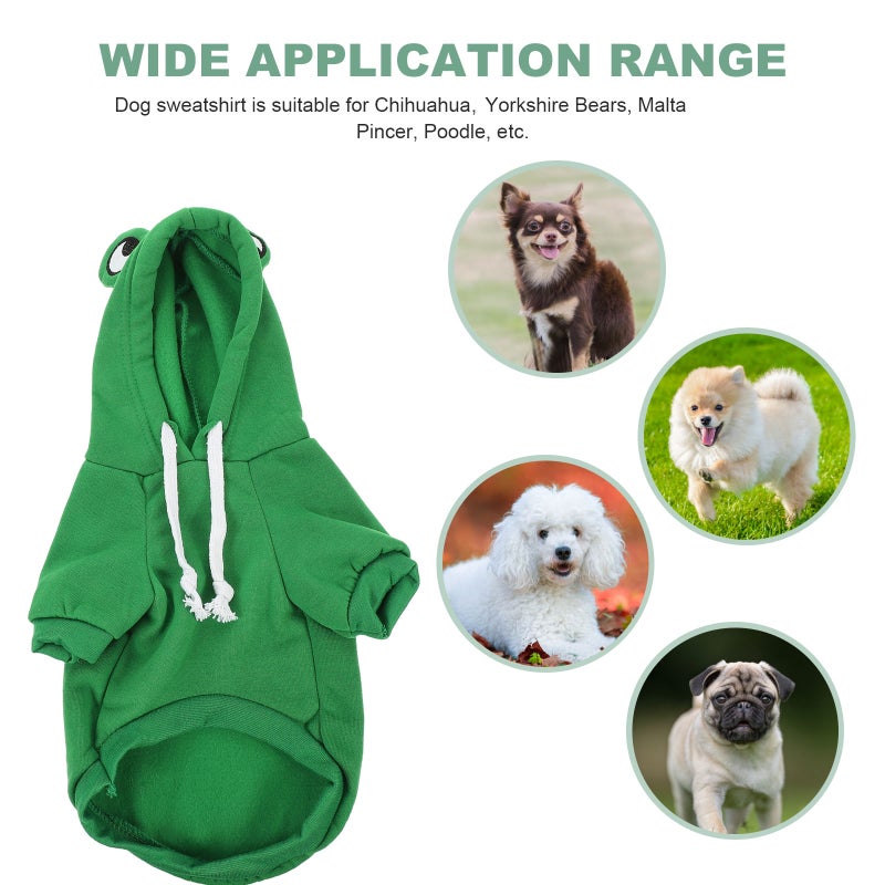 Thickened Dog Clothes Fashion Puppy Sweatshirt Adorable Puppy Clothing Warmth Clothes for Dogs - Image 2