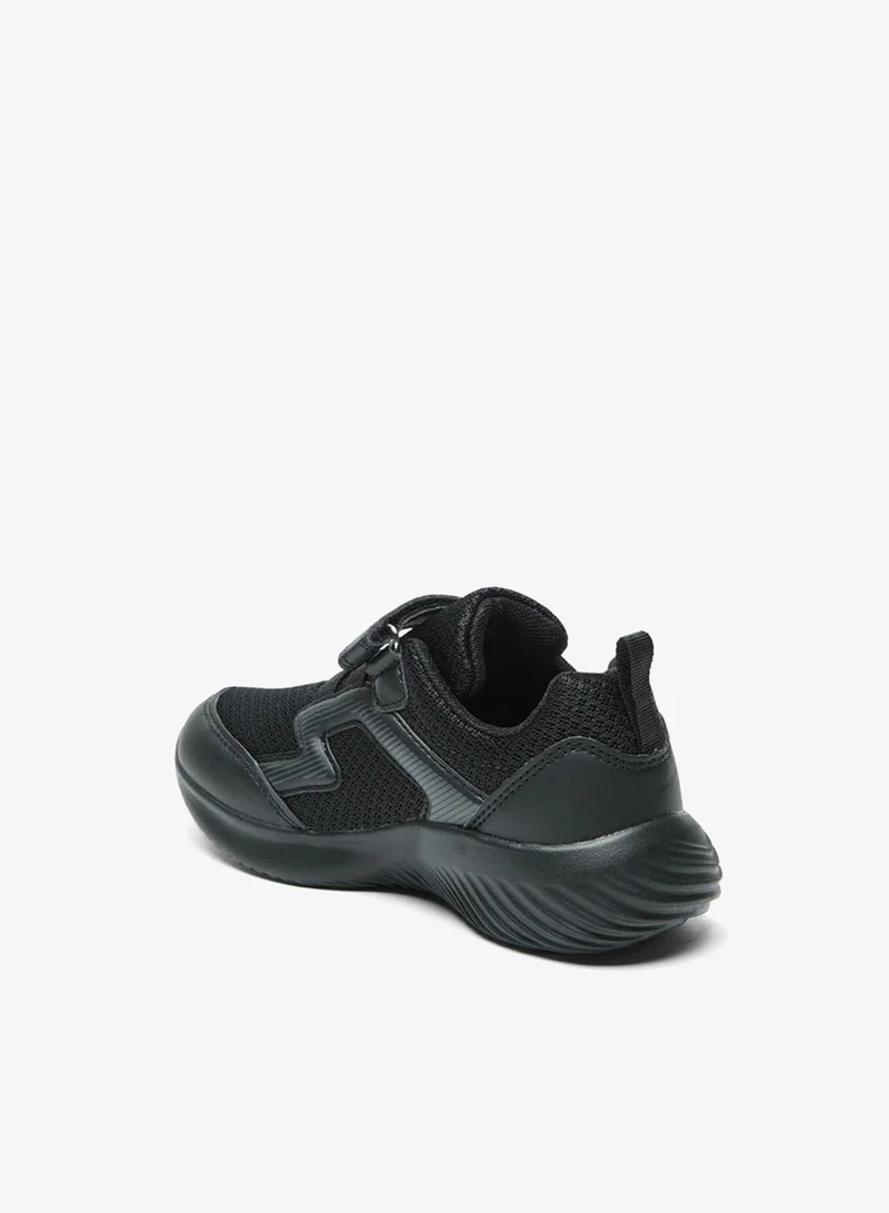 Oaklan by Shoexpress Textured Sneakers with Hook and Loop Closure