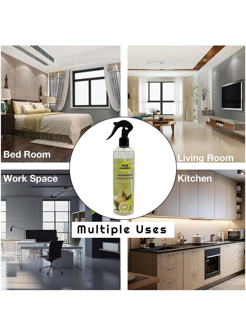 معطر جو برائحة الكيوي للسيارة والمنزل والمكتب 400 مل معطر جو يدوم طويلاً - Image 5