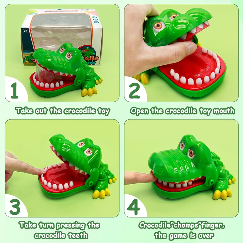 Crocodile Teeth Game for Kids - Fun Dentist Biting Toy, Ages 4 and Up - Image 2