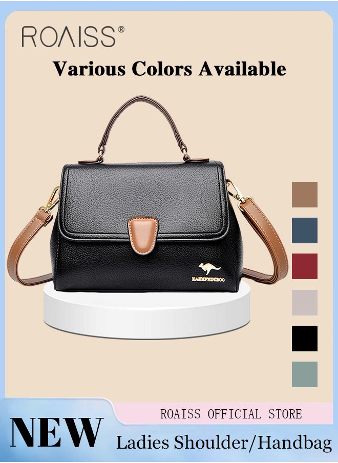 roaiss - Women Shoulder Crossbody Bag Large Capacity Compact and Exquisite Women Handbag - Image 1
