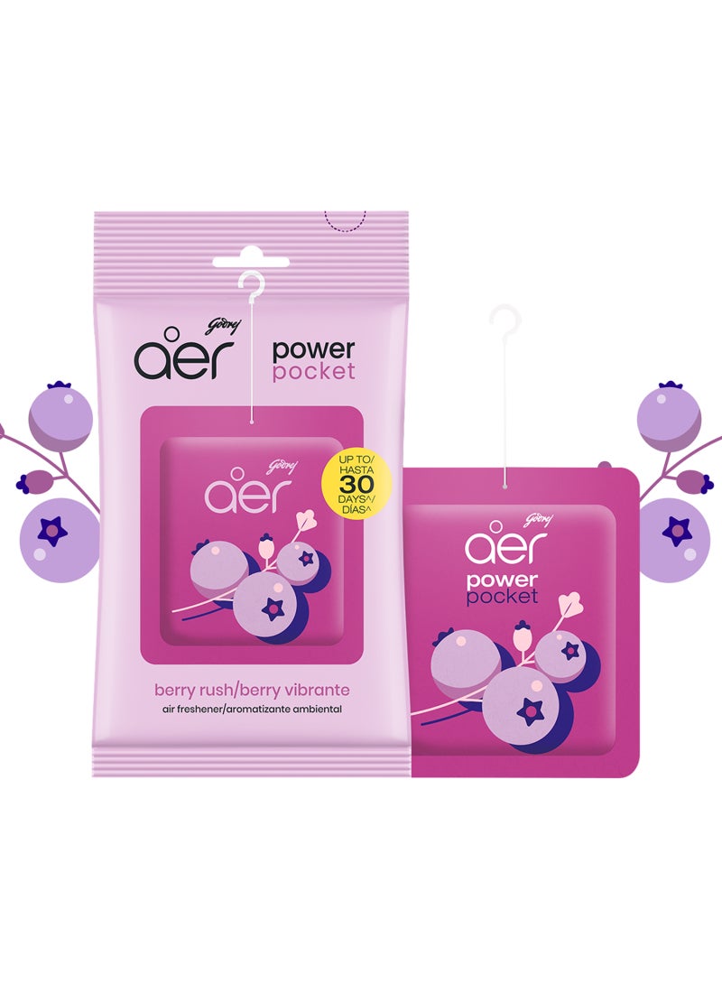 Godrej Aer Power Pocket Berry Rush 10g - Image 1