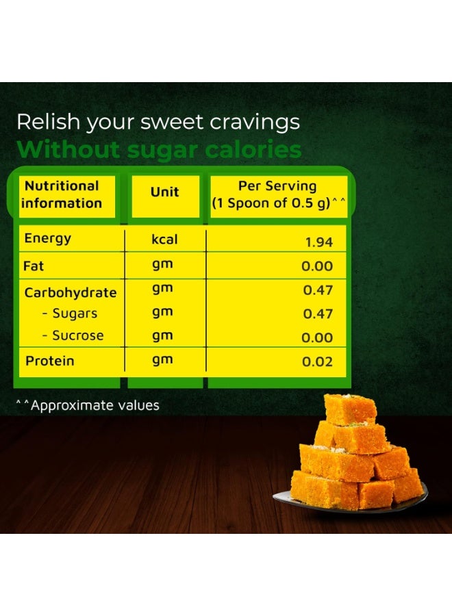 Sugar Free Natura Sweetner 100% Safe Scientifically Proven & Tested Sweet Like Sugar But With Zero Calories 50 Sachets 37.5 G - Image 2
