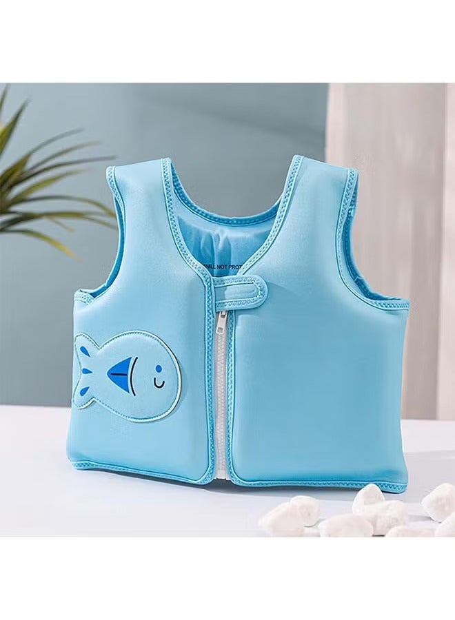 ATRJSZ Kids Swim Vest with Adjustable Strap for 20-55lbs Toddler Floaties with Shoulder Harness Arm Wings for 2-7 Years Old Life Jacket for Sea Beach Pool  - Image 2