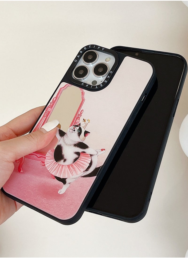 Case for iPhone 14 Pro Cute Cat Pattern Cover