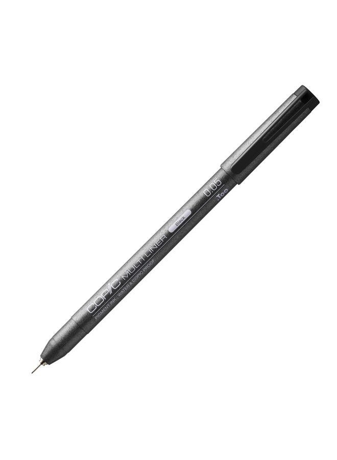 COPIC Multiliner Pen Size : 0.05 Black Classic, Cop 2207501, CMLb-005 - Image 2