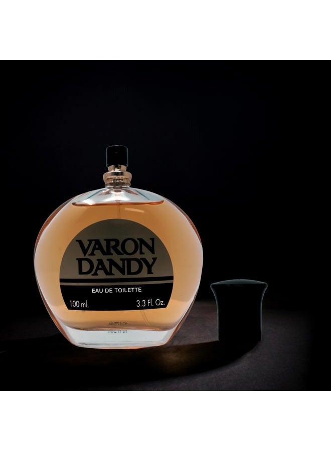 VARON DANDY Men's Classic Eau de Toilette, Woody & Spicy, Refreshing, Invigorating, Fresh Scent 3.3oz - Image 3
