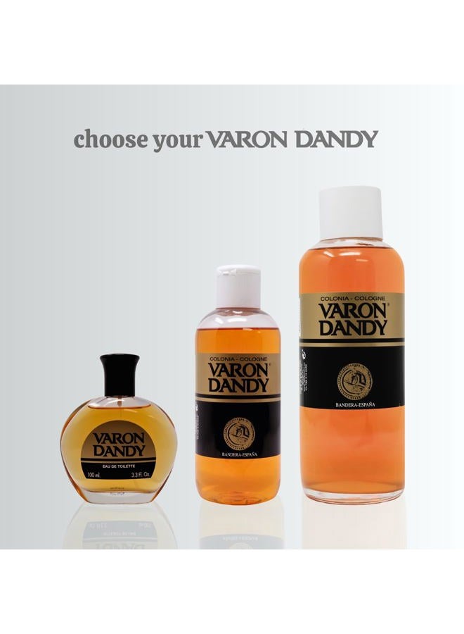 VARON DANDY Men's Classic Eau de Toilette, Woody & Spicy, Refreshing, Invigorating, Fresh Scent 3.3oz - Image 5