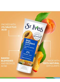 ST. Ives Naturally Clear Blemish and Blackhead Control Scrub, Apricot, 6 Ounce  - Image 3