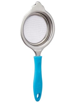 Crystal Crystal-Mka114 Big Stainless Steel Strainer,Multicolour,10.2L X 4.1W X 1.5H Centimeters,Silver  - Image 1