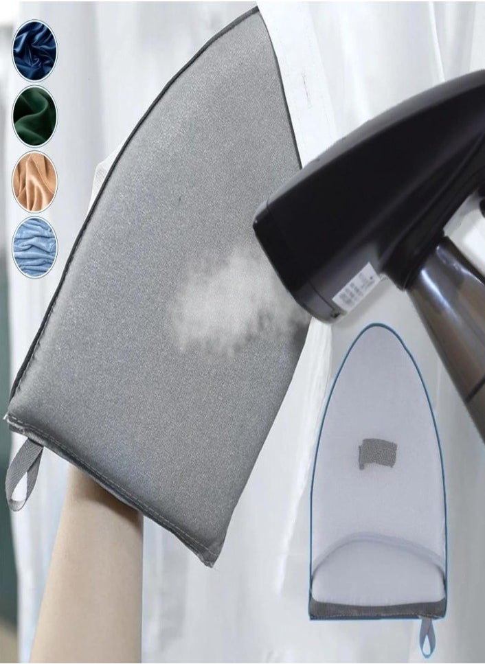 XVersion Garment Steamer Ironing Gloves – Anti-Steam Glove, Heat Resistant Steamer Mitt for Clothes, Garment Steamer Accessories – Grey  - Image 3