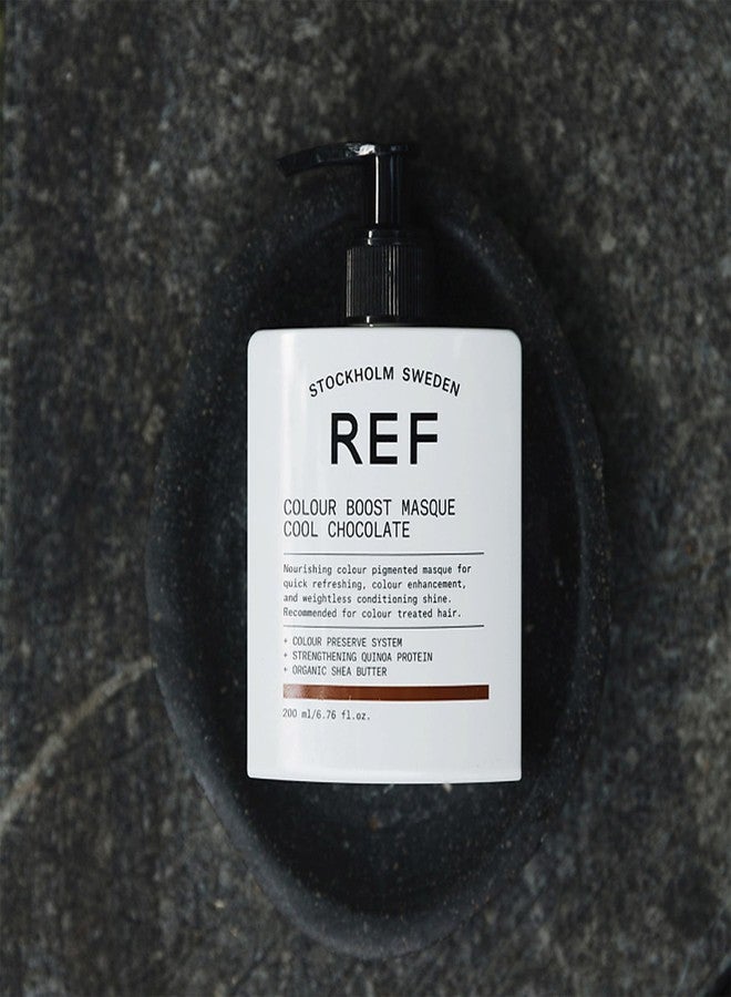 REF. REF Colour Boost Masque Cool Chocolate 6.76 fl Oz - Image 4