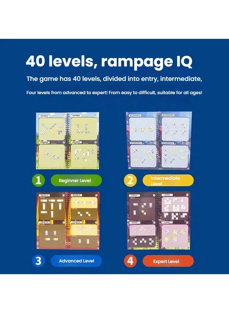 general Minecraft STEAM children's toy intellectual game tabletop card game for elementary school students to exercise logical thinking creativity and problem-solving skills - Image 3