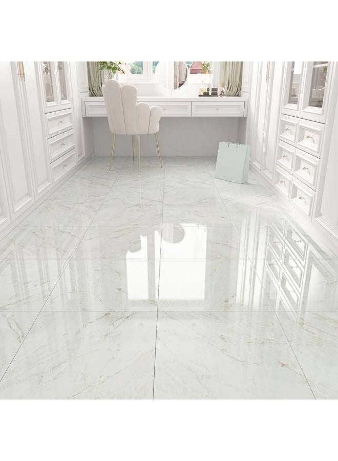 WESTICK 12”x12” Peel and Stick Floor Tile Bathroom Waterproof Vinyl Tiles Peel and Stick Flooring Removable Kitchen Sticky Floor Tiles Laminate Sheet for Bedroom Living Room Powder Room Camper 10 Pcs - Image 3