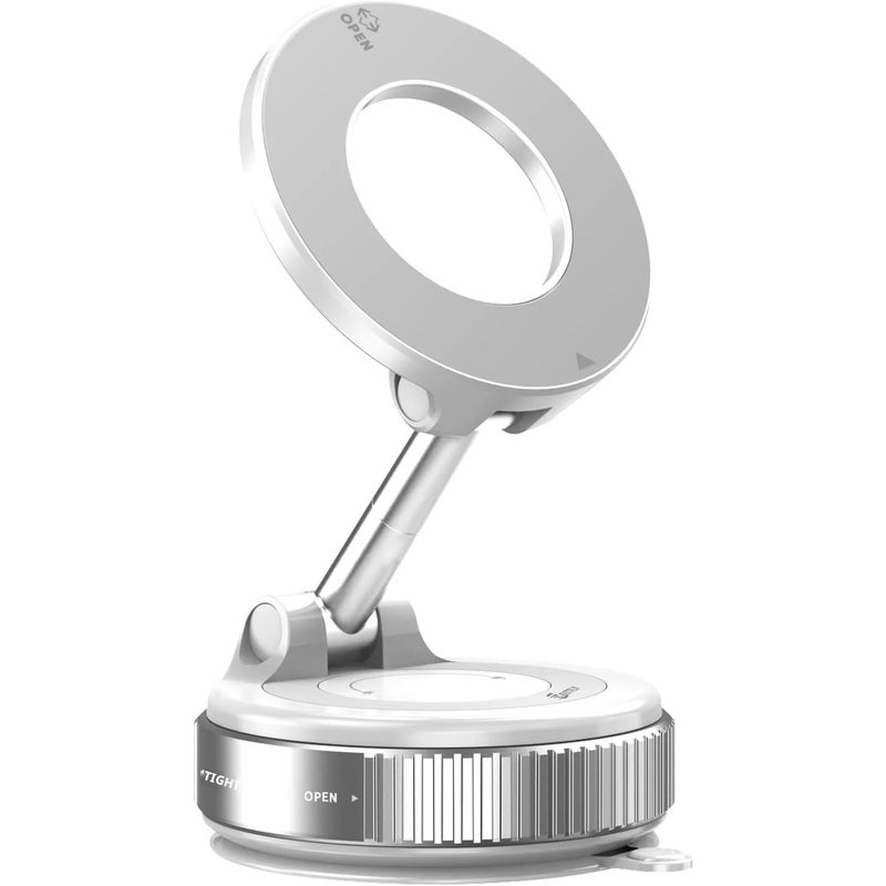 Vacuum Magnetic Phone Holder for Car Suction Cup Mount Adjustable 2026 Upgraded - Image 1