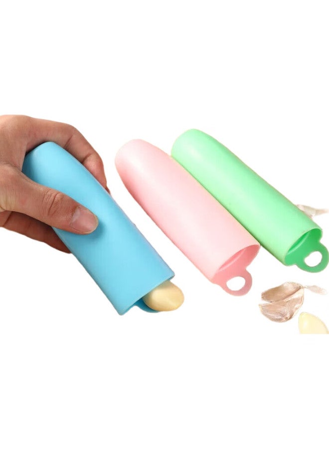 Dipple Dipu'Er Garlic Peeler, Kitchen Manual Multi-Functional Silicone Garlic Masher, Garlic Skin Remover Tool, Garlic Peeling Device, Garlic Press - Image 2