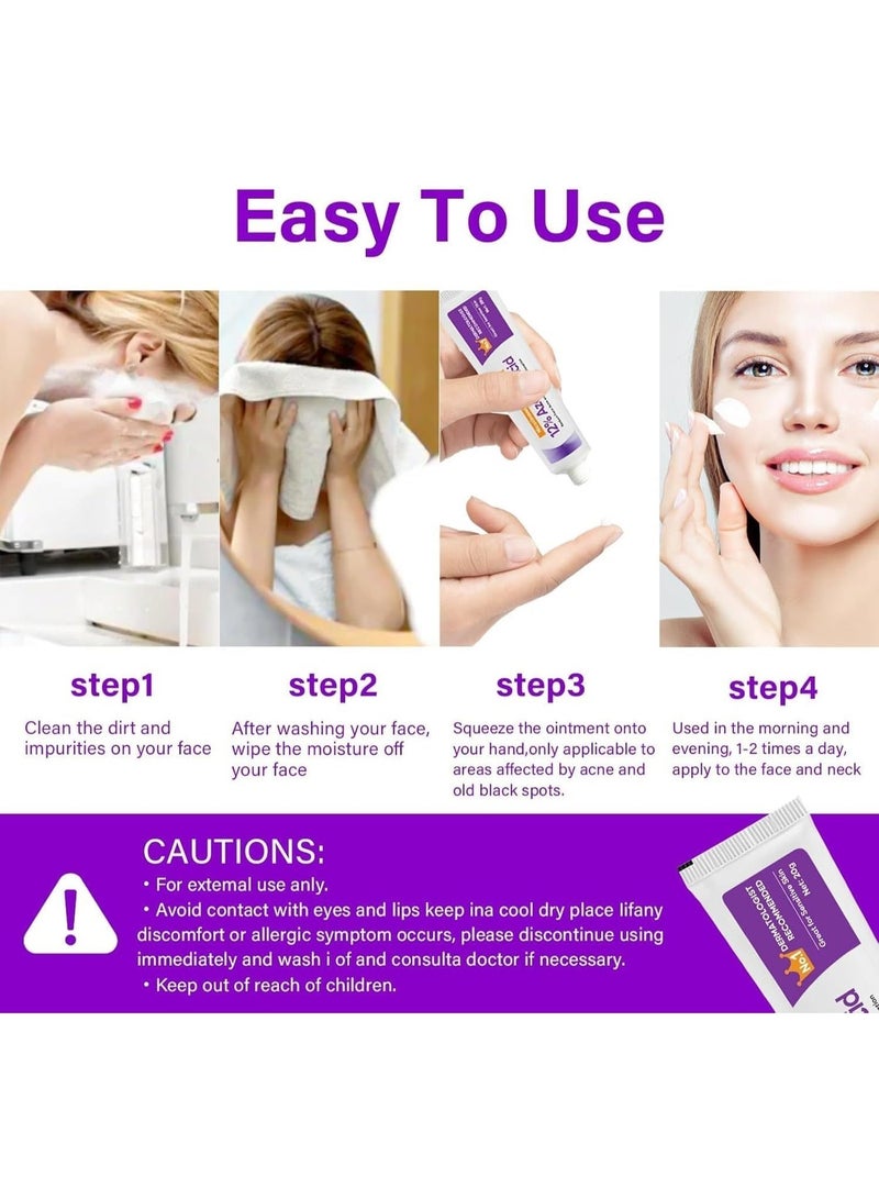 WEST MONTH Azelaic Acid Serum, 12% Azelaic Acid, Hyaluronic Acid & Niacinamide, Redness Relief Face, Moisturizing and Balance Excess Sebum, Reducing Blemish & Rosacea Acne, for Sensitive Skin - Image 2