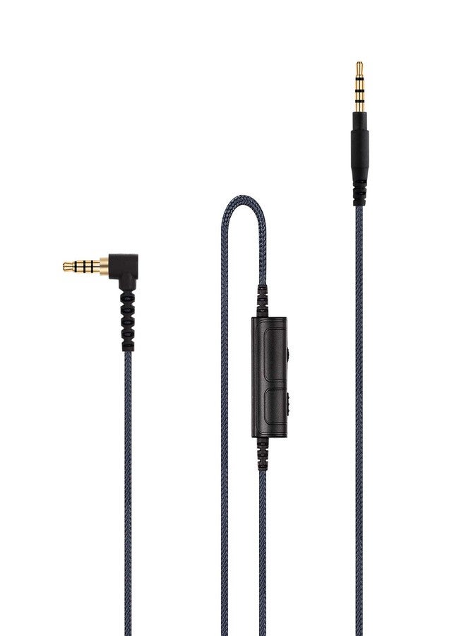 ABLET Audio Replacement Cable Compatible with HyperX Cloud Alpha, Cloud Mix Headphones, Cord Remote Volume Contro Compatible with PS4 Xbox One Controller(200cm) - Image 1