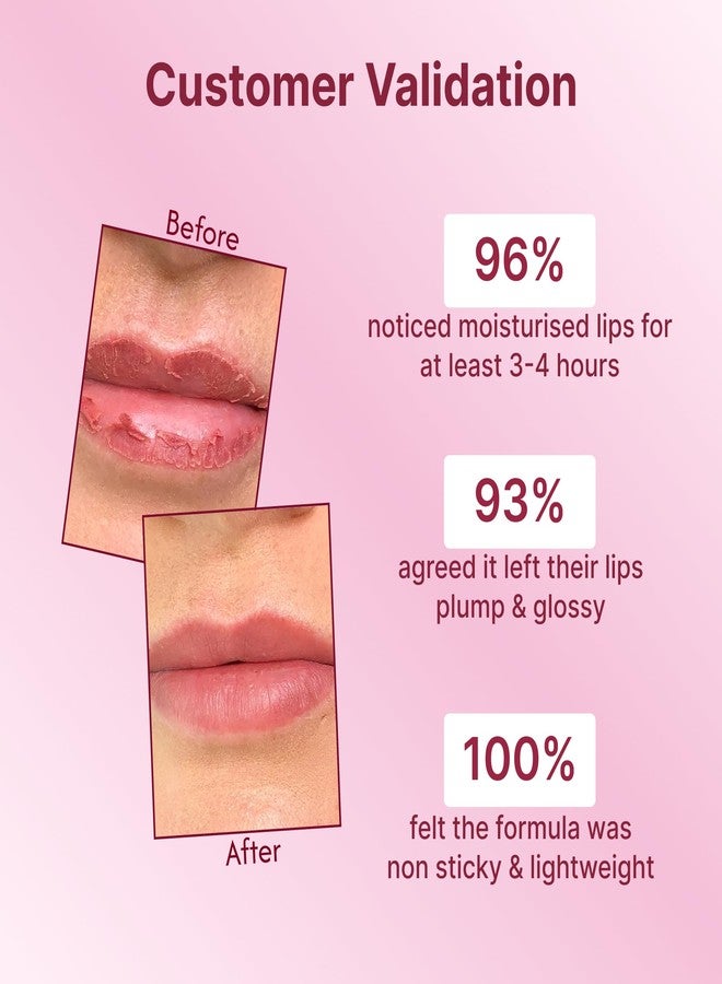 Renew Roots Beetroot Tinted Lip Balm SPF 50 PA+++ | Brightening Lip Balm for Dark Lips | Hydrates Dry & Chapped Lips | Kojic Acid, Ceramide, Peptide & Vitamin E | Men & Women | 5g - Image 4