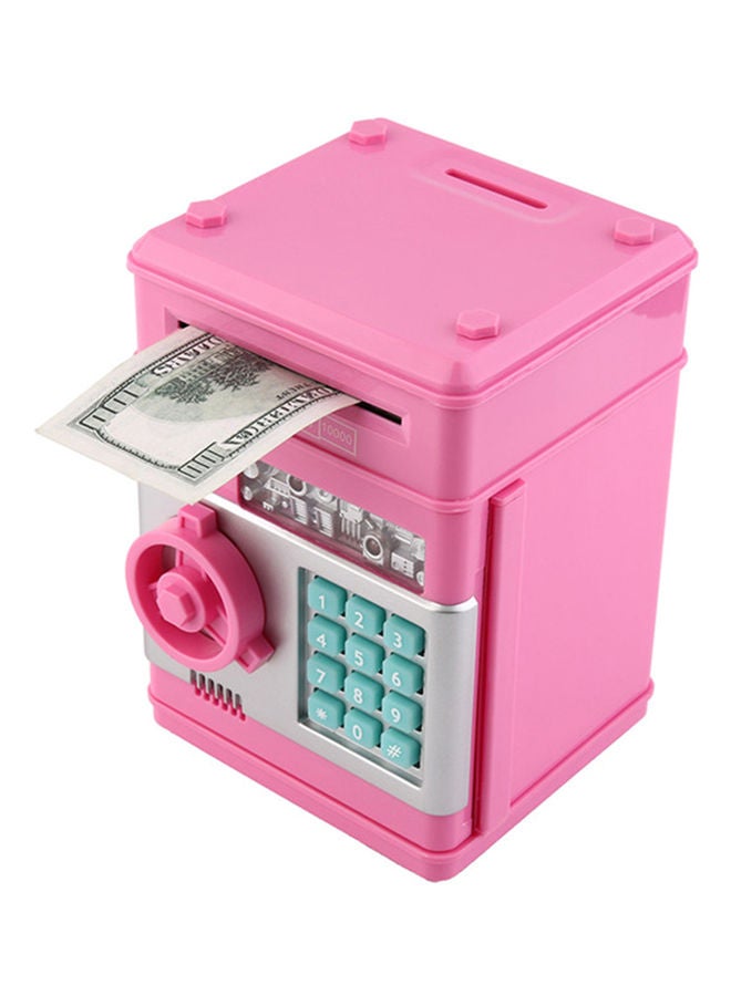 إسكدنيا Mini Electronic Coins and Bills Vault With Voice Command