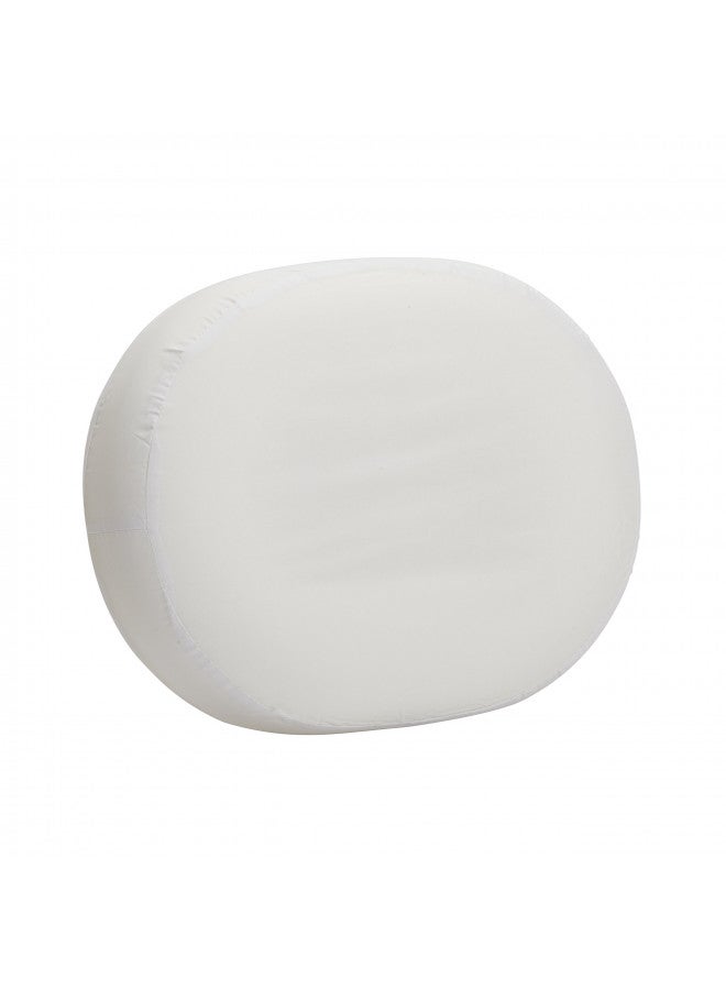 DMI DMI Seat Cushion Donut Pillow and Chair Pillow for Tailbone Pain Relief, Hemorrhoids, Prostate, Pregnancy, Post Natal, Pressure Relief and Surgery, 16 x 13 x 3, White  - Image 2