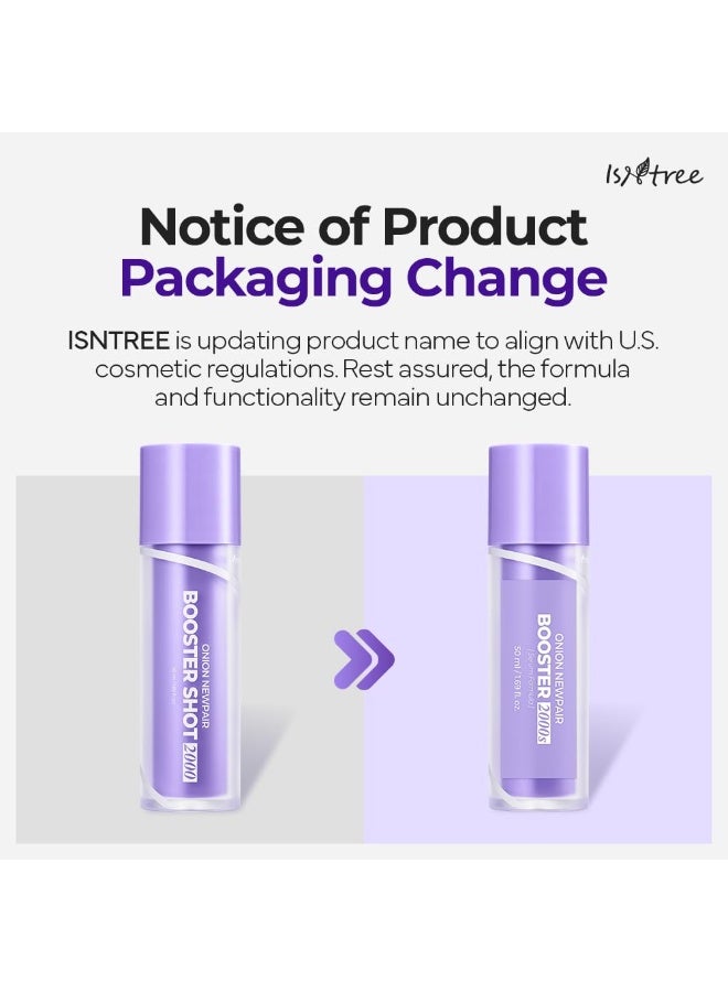 IsNtree Onion Newpair Booster 2000s 1.69 fl.oz | Spicule Microneedling Facial Serum | Panthenol, Hyaluronic Acid, Collagen, Cica | Pore Care, Pigmentation, Skin Texture | Korean Skin Care - Image 2