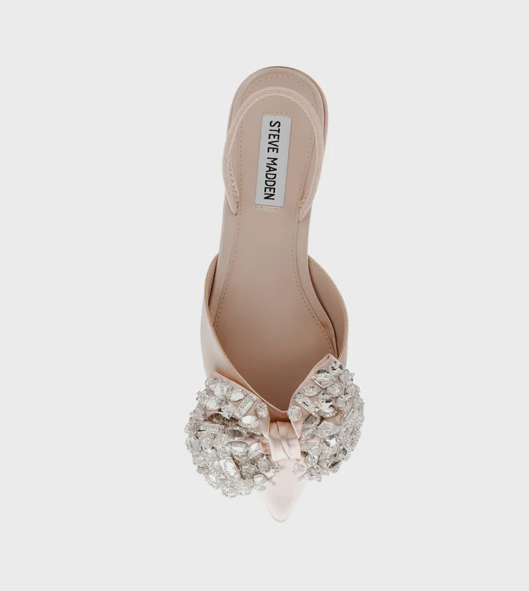 Steve Madden SLOA06S1-726 Champagne Women's Flat Sandals