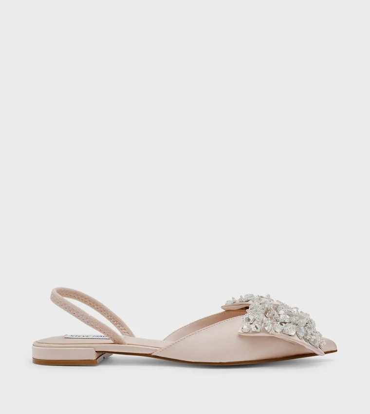 Steve Madden SLOA06S1-726 Champagne Women's Flat Sandals