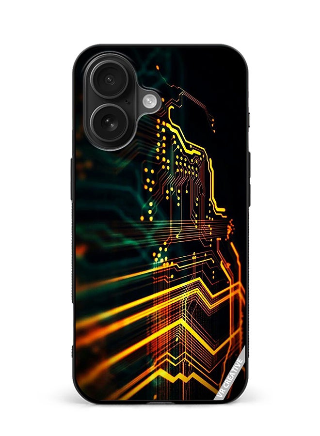 VR CREATIVE Protective Case Cover For Apple iPhone 16 Plus Electronics Design Multicolour