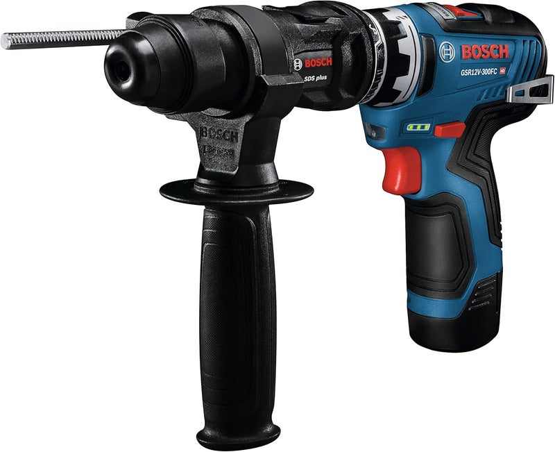 BOSCH ملحق مطرقة دوارة GFA12-H لنموذج GSR12V-140FC و GSR12V-300FC - Image 3